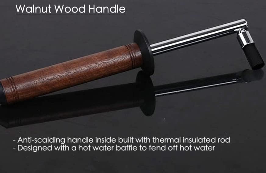 Miniatura 3 de Cepillo de café expreso, kit de limpieza para máquina de espresso, limpiador de varita de vapor, kit de descalcificación de café de alta presión con