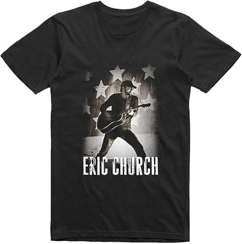 Photo de kuwai Men's Eric Church Shirt Blood Sweet & Beers Country Music Unisex Black T-Shirt M