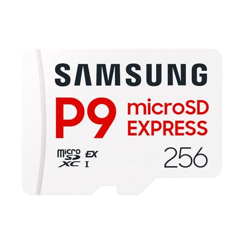VELOCITÀ CHE FA LA DIFFERENZA: con la microSD Samsung P9 Express potrai goderti tempi di caricamento rapidi sulle console gaming e prestazioni 4K nelle fotocamere. Resistente, affidabile e con spazio di archiviazione per tutte le tue avventure.