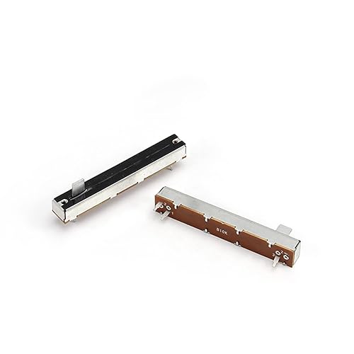 Miniatura 18 de Fielect 5 unids 10K Slide Potenciómetro de película de carbono Fader resistencias variables Mezclador 2.953 in 6Pins 10K Ohm Slide Potenciómetros