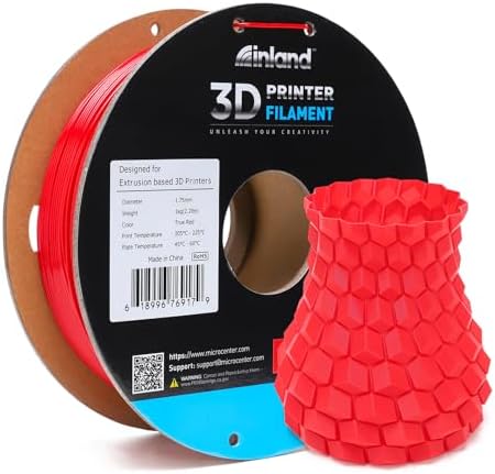 INLAND PLA Plus Red 1.00kg