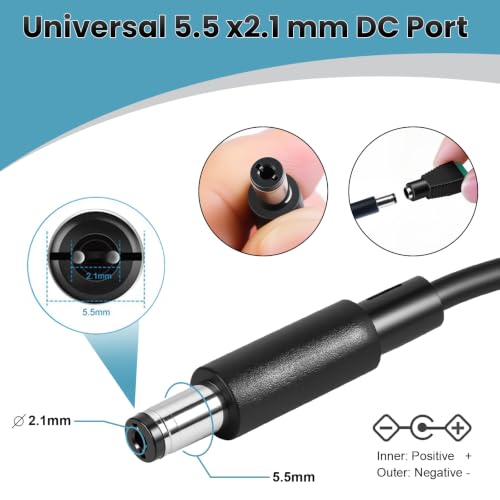 Image of 24V 3A Power Supply 2 Pack, UL Listed 24 Volt 72W LED Power Supply Adapter, 100-240V AC to 24V DC Converter Adapter with 5.5mm x 2.1mm DC Plug for LED Strips