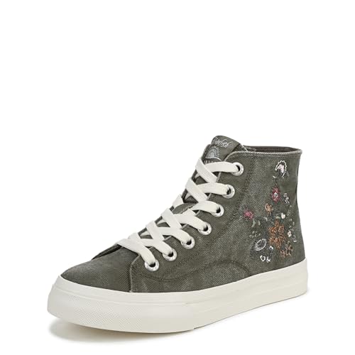 Blowfish Malibu Women's Catch Sun Sneaker Smoky Olive Canvas 8 M