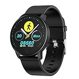BingoFit Fitness Smart Watch Lightweight,Waterproof Activity Tracker with Heart Rate Monitor Blood Pressure Health Tracker 10 Sport Modes Pedometer Smartwatches for Android iOS Gift for Men Women Kids