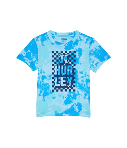Hurley Boy's Short Sleeve Graphic T-Shirt (Little Kids) White 4 Little Kid #TOP27