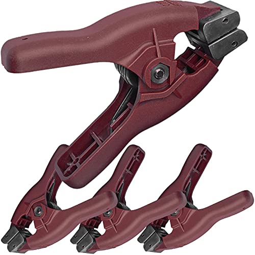 4 x Piher Feder-Klemme Zange Druckzwinge Verleimzwinge Druckzange Zwinge verstellbar