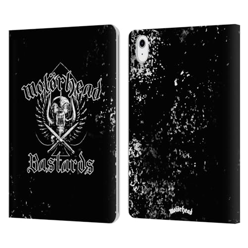 Étui portefeuille Motorhead en cuir pour Apple iPad Air 11 pouces