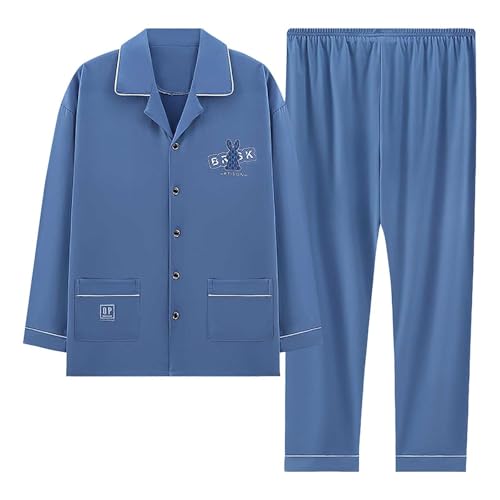 Ensemble pyjama homme manches longues pour ne plus avoir froid au lit en hiver