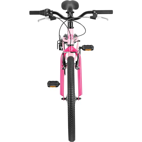 Retrospec Dart 20 & 24 Inch Kids Bike – 7-Speed Hybrid