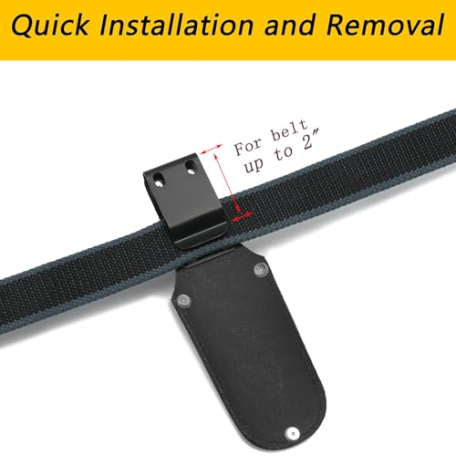 Image of Box Cutter Holster,Utility Knife Holder,Pliers Holster,Pliers Holder,Pliers Pouch for Belt Suitable for Pliers, Scissors, Knives and Similar implements.