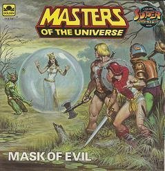Paperback Mask of Evil (Masters of the Universe) Book