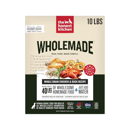 The Honest Kitchen Human Grade Wholemade™ Dehydrated Dog Food, Whole