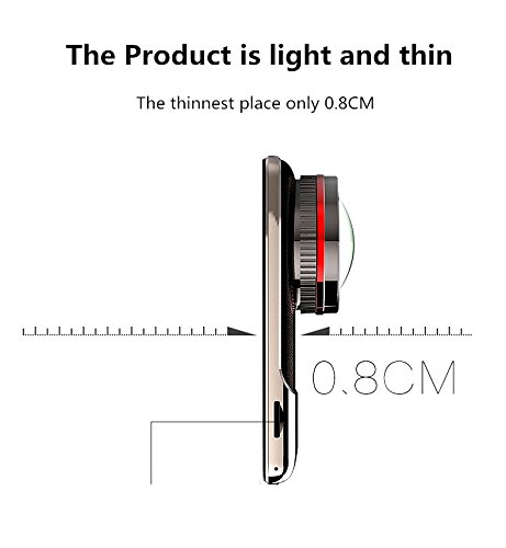 Dash Cam,Vahulawa® 4" IPS FHD 1080p 170 + 120 Degree Wide Angle Dual Lens Car DVR Camera With Loop Recording G-Sensor Parking Monitor 6-Glass Lens Motion Detection WDR Night Vision Time-off Screen