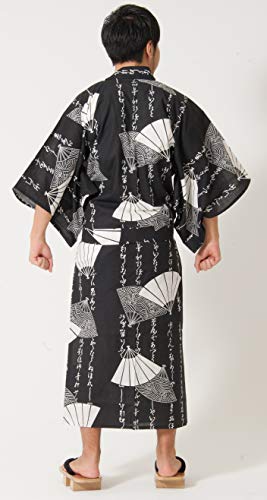 Image of Dita Tokyoin Traditional Made In Japan Cotton Yukata Robe (Japanese Pajama Kimono) Easy Wearing set2