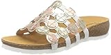 Obermaterial: Leder Think! Julia Damen Pantolette, 1000 Bianco/Kombi, 38 EU