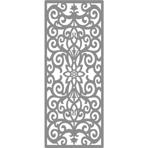 Image of 21 3 /8 inchW x 54 3 /8 inchH x 3 /8 inchT Buel Decorative Fretwork Wall Panels in Architectural Grade PVC