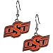 NCAA Oklahoma State Cowboys Dangle Earrings