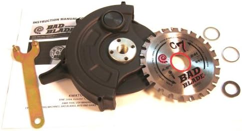 BBS450 Bad Blade System with Patented Guard and C7 4.5-Inch Bad Blade for almost any 4.5-Inch angle grinder