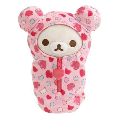 San-X Original Rilakkuma Hearts Sleeping Bag Plush - 15