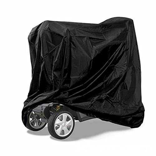 SUMBITOD Housse de Fauteuil Roulant électrique, Housse de Scooter de mobilité Housse imperméable Robuste, Housse de Pluie extérieure Empêcher la Pluie Vent Poussière Soleil (Color : A(140 * 66 * 91)) Cover
