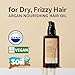 IUNIK Argan 3.9% Hair Oil Serum Nourishing for Dry and Damaged Hair - Anti Frizz Lightweight Hair Treatment Deep Conditioner Mask, Paraben and Sulfate Free, Aceite de Argan Cabello 3.38 Fl Oz Korean