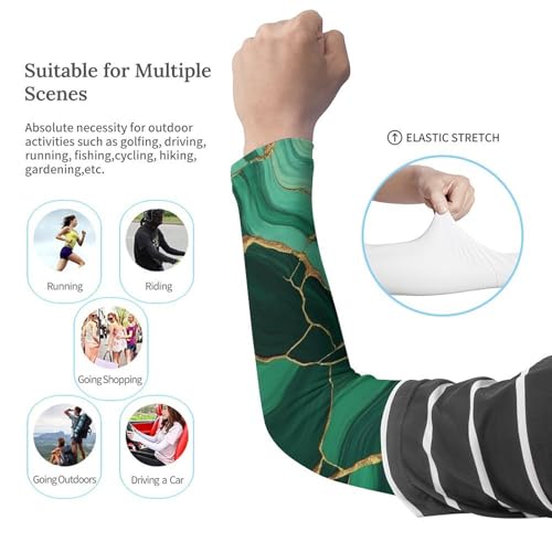 Soft Unisex Cooling Sleeves UV Sun Protection Arm Sleeves Tattoo Cover Up3