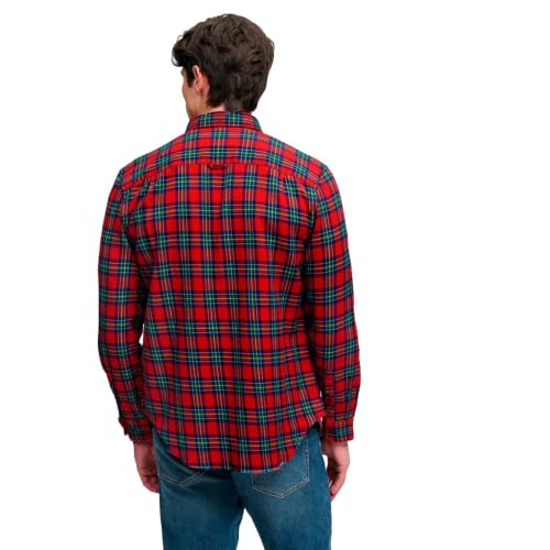 Chemise coton manches longues Superdry Lumberjack - vue 3