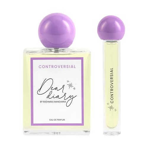 Dear Diary Women’s Perfume Bundle – Controversial EDP Spray 100 ML + 10 ML Mini (Pack of 2) Dear Diary Women’s Perfume Bundle – Controversial EDP Spray 100 ML + 10 ML Mini (Pack of 2)