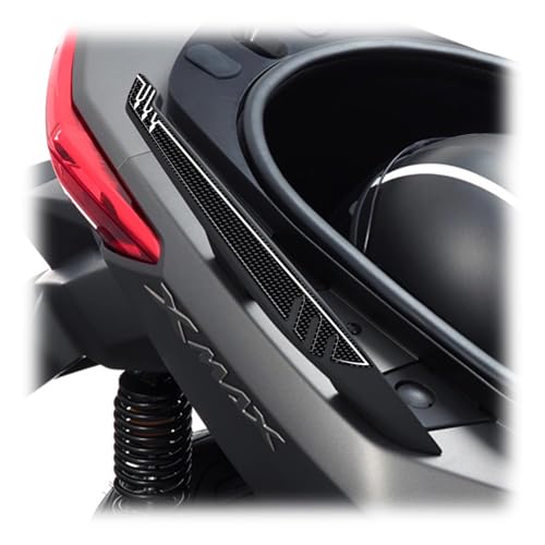 labelbike   2 Pegatinas 3D Gel Resina para Protección Manillar Xmax 400 compatible con Yamaha X MAX 400 2013 2016