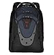 WENGER Ibex Laptop-Rucksack, Notebook bis 17 Zoll, Tablet bis 10 Zoll, 23 l, Damen Herren, Business Uni Schule Reisen, Schwarz/Blau, 600638
