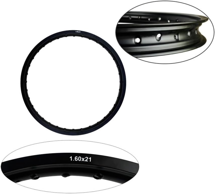 Fit For Cross Motorcycle Front And Rear Rims 2.15x19 2.15 19 1.60x21 1.60 21 Inch 36 Spokes Holes 6061 Motorbike