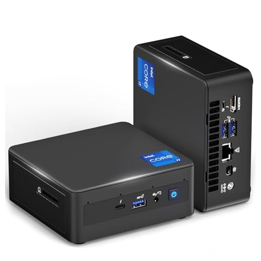 Intel NUC, NUC11PAHi7 Mini PC desktop, Intel® Core i7-1165G7, 32 GB di RAM, 1 TB di SSD PCIe, supporto per 8K | WiFi 6 | 4K Quad Display | Bluetooth 5.2 | Thunderbolt 3 | Win 11 Pro