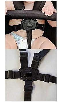 Replacement Parts/Accessories to fit Diono Stroller and Car Seat Products for Babies, Toddlers, and Children Stroller Harness Buckle w Straps
