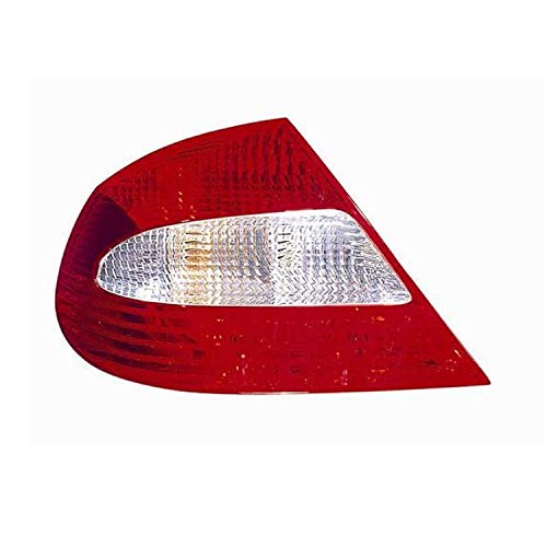 RAS Feu Arrière Gauche Rouge/Blanc Sans Douille pour Mercedes Clk De 03-2003 À 12-2009 (modèles De 2005)