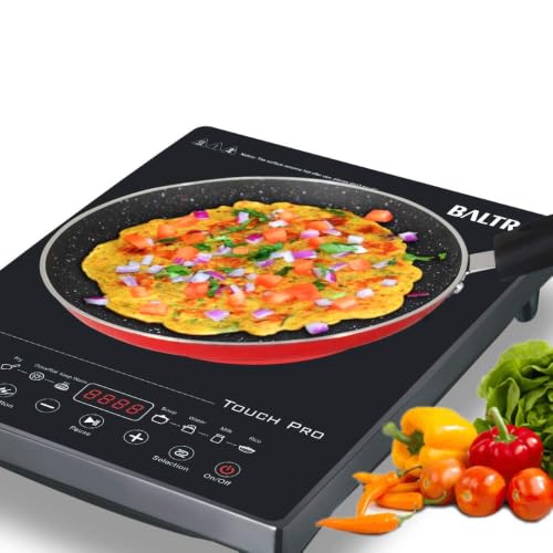 Image of BALTRA Non-Stick Induction Base Dosa Tawa 25 CM Red