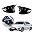 LDGSUPH Horn Gloss Black Add-On Side Mirror Cover Caps Fit for Honda Civic 2022-2025 Car Rear View Case Trim(Gloss Black)
