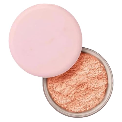 Allaura Beauty Cipria Fissante Rosa, 15 G Allaura Beauty Cipria Fissante, Cipria Fissante Sfumante Di Allaura, Cipria Opaca Waterproof Delicata Sulla Pelle Per Un Effetto Di Finitura Leggero