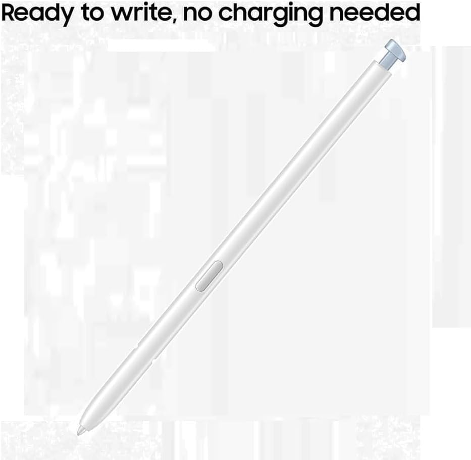 Image of Samsung Galaxy S26 Ultra 5G All Versions Stylus Pen for Android Replacement | Compatible Stylus Pen for Samsung Galaxy S26 Ultra (White), with 5 Extra nibs (Without Bluetooth)