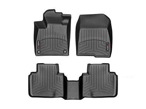 WeatherTech Custom Fit FloorLiner for Chevrolet Equinox - 1st & 2nd Row (Black)