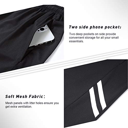 Runhit 3 Pack Basketball Shorts For Men Quick Dry Athletic Shorts For Men With Pocket 9 Inch Men's Gym Shorts Running Workout #TOP3