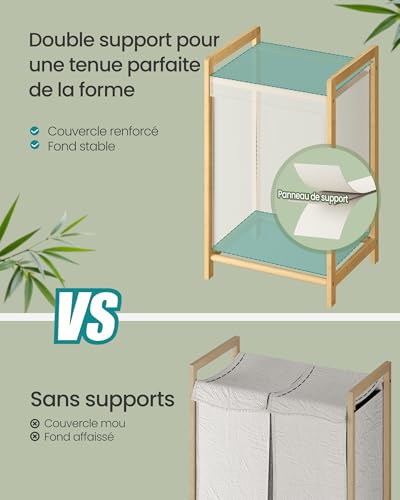 Corbeille à linge sale design pour optimiser l'espace buanderie - 7