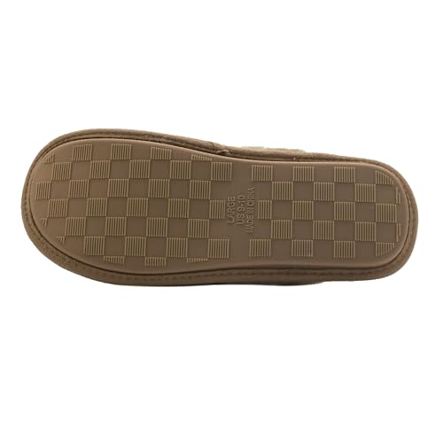 Cuddl Duds Women Indoor Corduroy Foam Insole Cozy Faux Fur Lining Clog Slip On Slipper House Shoes With Skid Resistant Bottom4