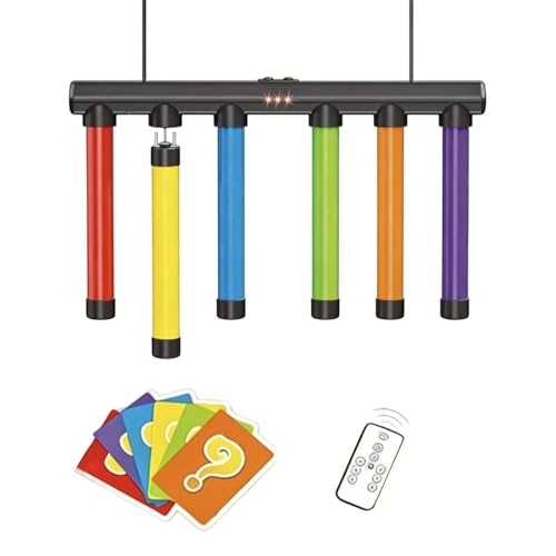 Yidueace s de Reflejos - Equipo de Entrenamiento al Aire Libre con 3 Velocidades de Reacción,Juego Desafío Caída Control Remoto | para Reuniones Familiares en el Patio Escolar