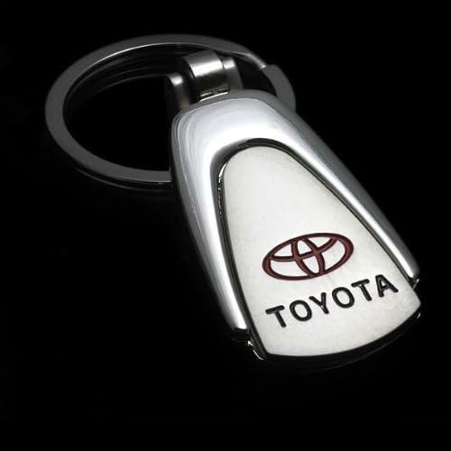 Toyota Keyring Key Chain Fob Chrome