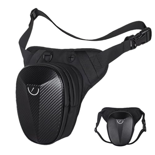 Bolso de pierna para moto y acampada con ajuste de cintura femenino