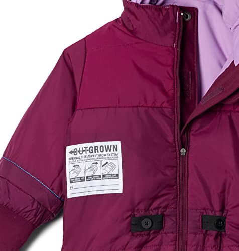 Columbia Youth Unisex Buga II Suit, Marionberry/Gumdrop, Medium
