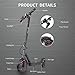 ZWHEEL Patinete eléctrico para Adulto E9 Basic Neumático de Aire, hasta 20km...