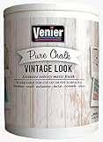 VENIER Pure Chalk Paint, Vintage Look - One Step Paint For Furniture - Vintage Chalk Paint - Matte...