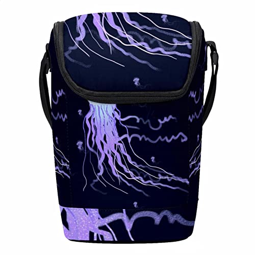 Lonchera grande para llevar varios tuppers con correa ajustable Jellyfish 2