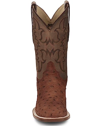 Justin Mens Belmont Square Toe Boots4